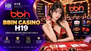 Giao diện sảnh cược BBIN Casino trên hệ thống H19