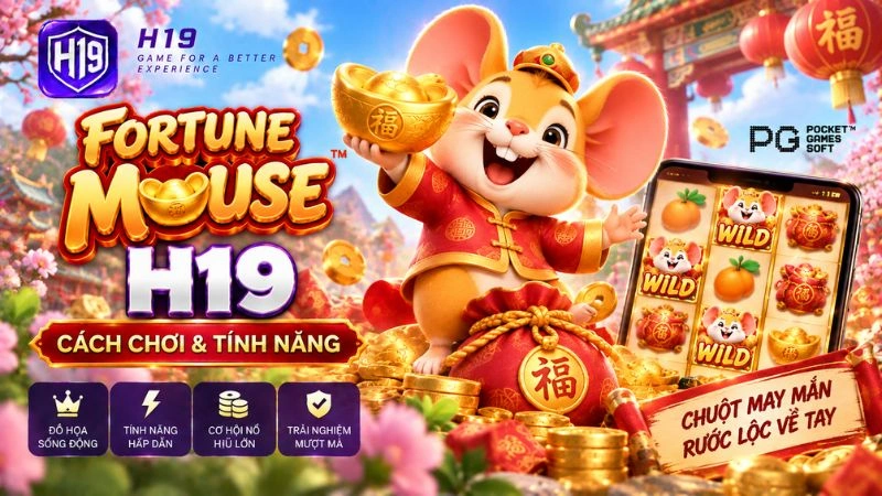 Fortune Mouse H19 – Cách Chơi & Tính Năng Slot 3x3 PG Soft